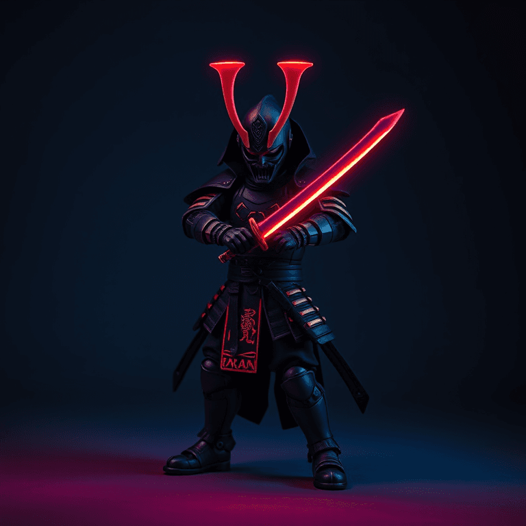 Cyberpunk Samurai