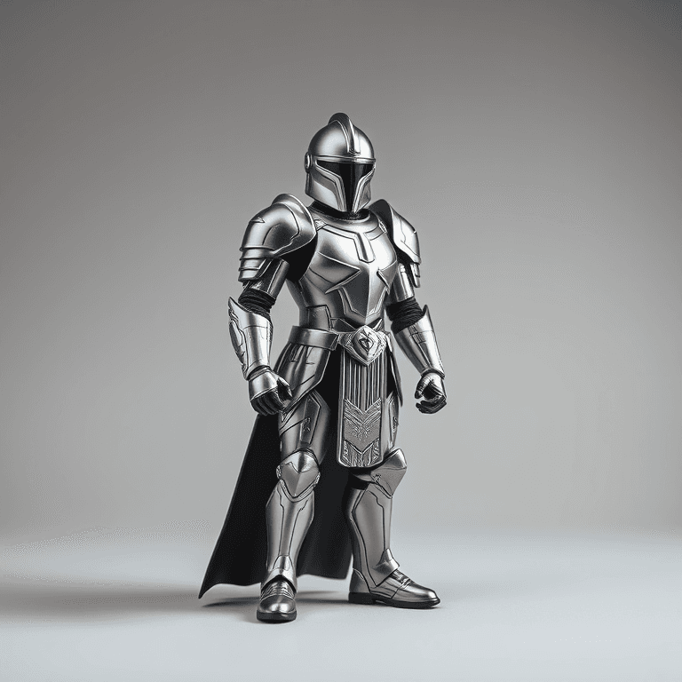 Space Knight Figurine